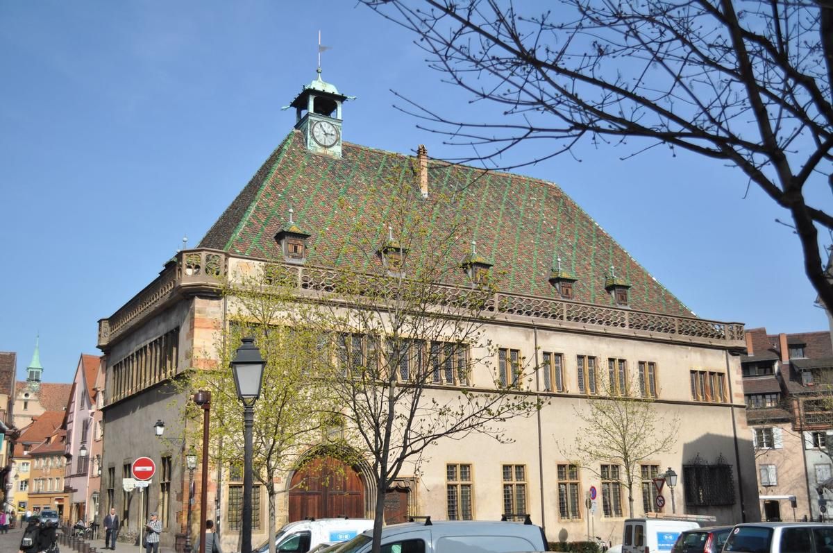 Zollgebäude, Colmar, Haut-Rhin, Elsaß, Frankreich 