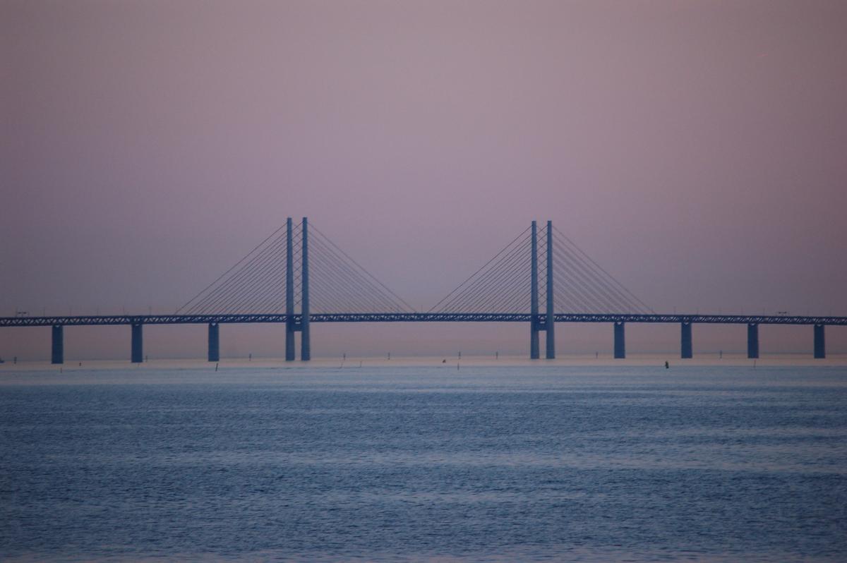 Øresund-Brücke, Malmö, Skåne län, Schweden 
