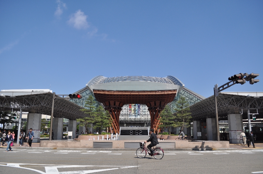 Bahnhof Kanazawa, Kanazawa, Präfektur Ishikawa 