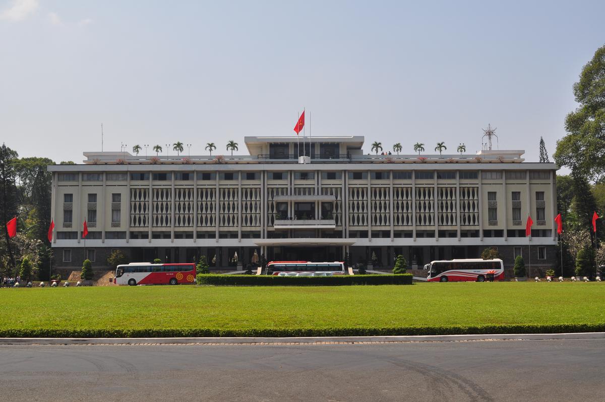 Independence Palace (Dinh Độc Lập), also known as Reunification Palace, Ho Chi Minh City, Vietnam 