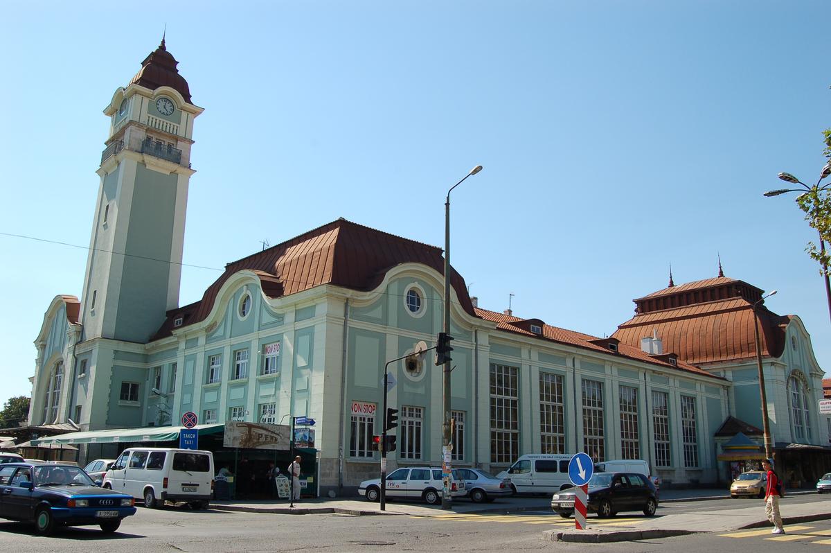Hauptbahnhof, Burgas, Bulgarien 