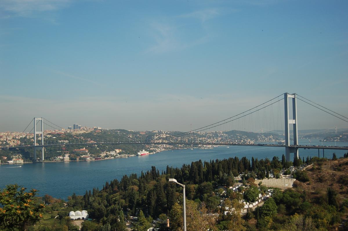 Bosphorus Bridge at Istanbul 
