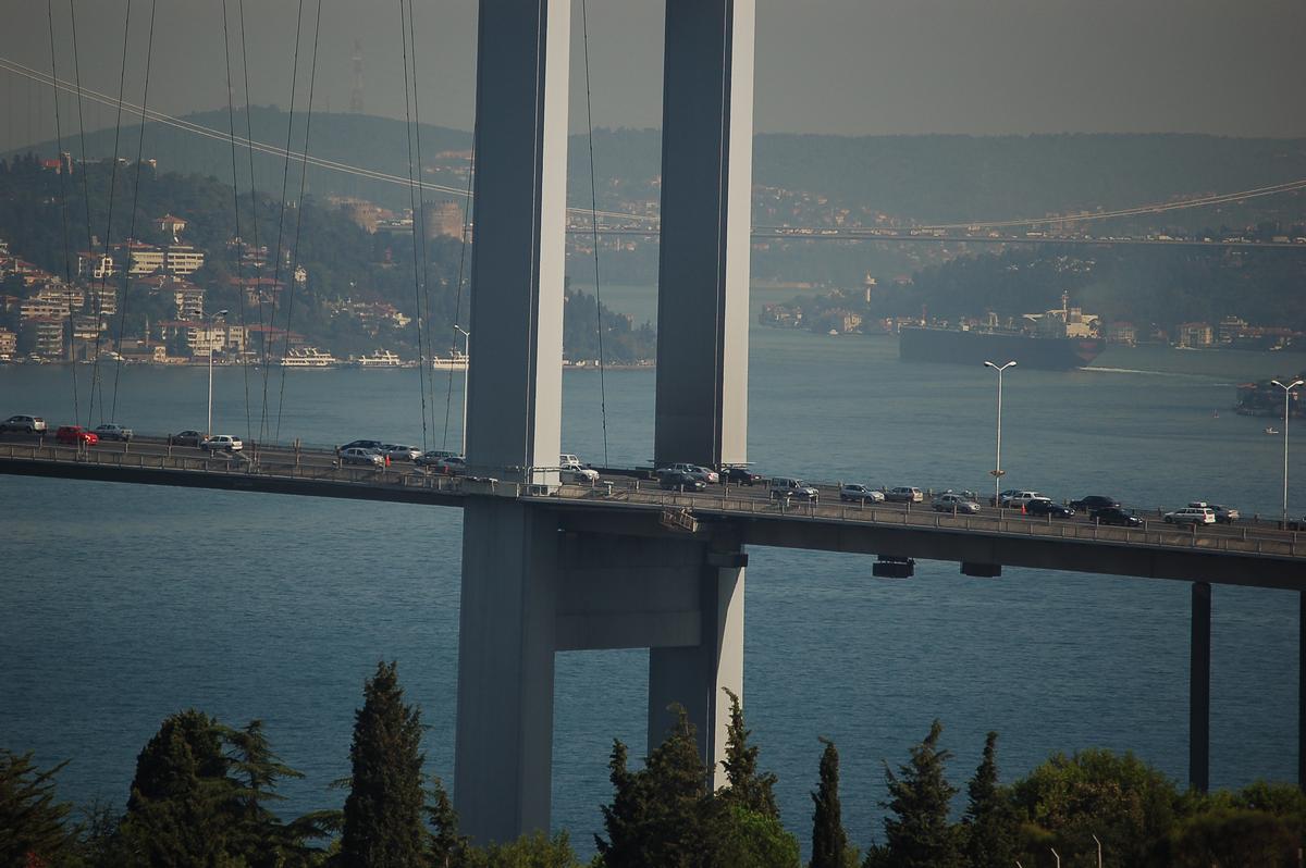 Bosporus-Brücke, Istanbul, Türkei 