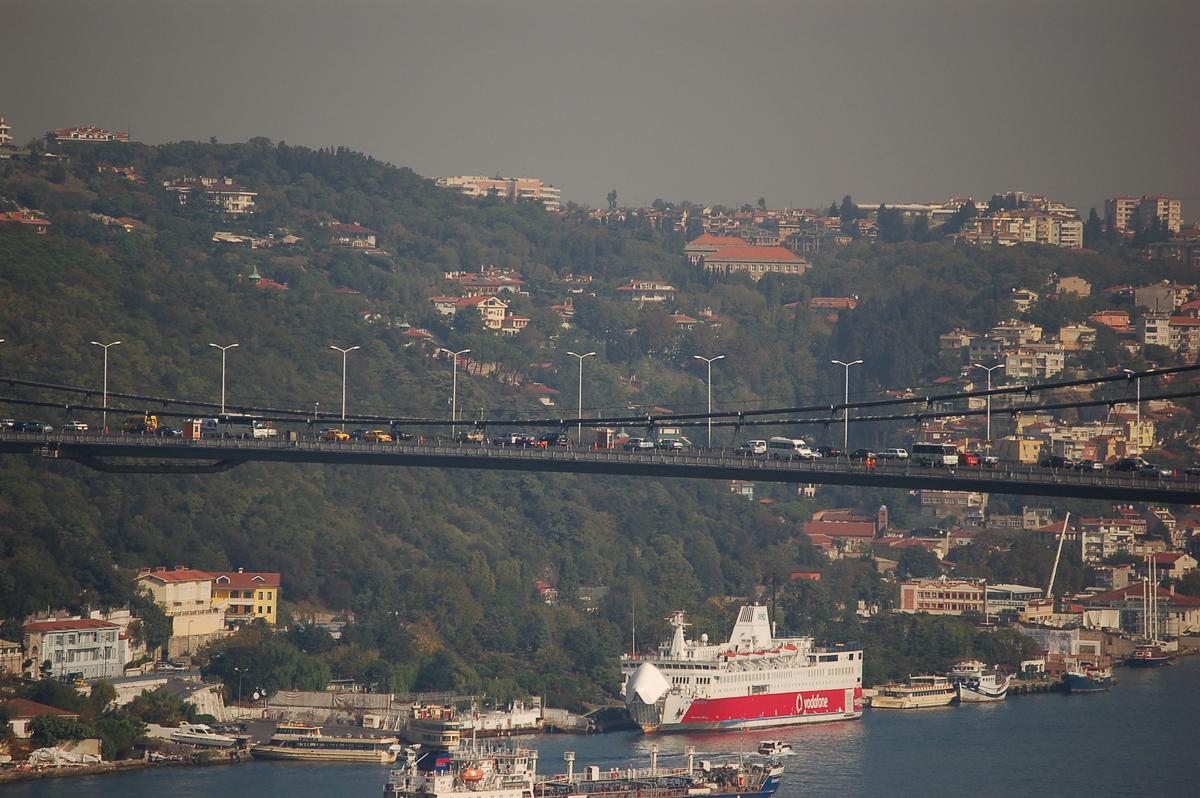 Bosphorus Bridge at Istanbul 