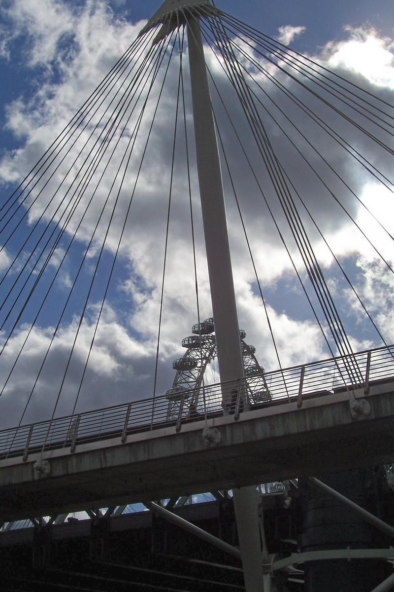 Hungerford Bridge, London 