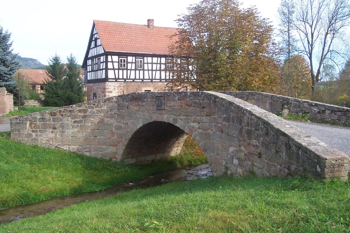 Pont à Röbschütz, Thuringue 