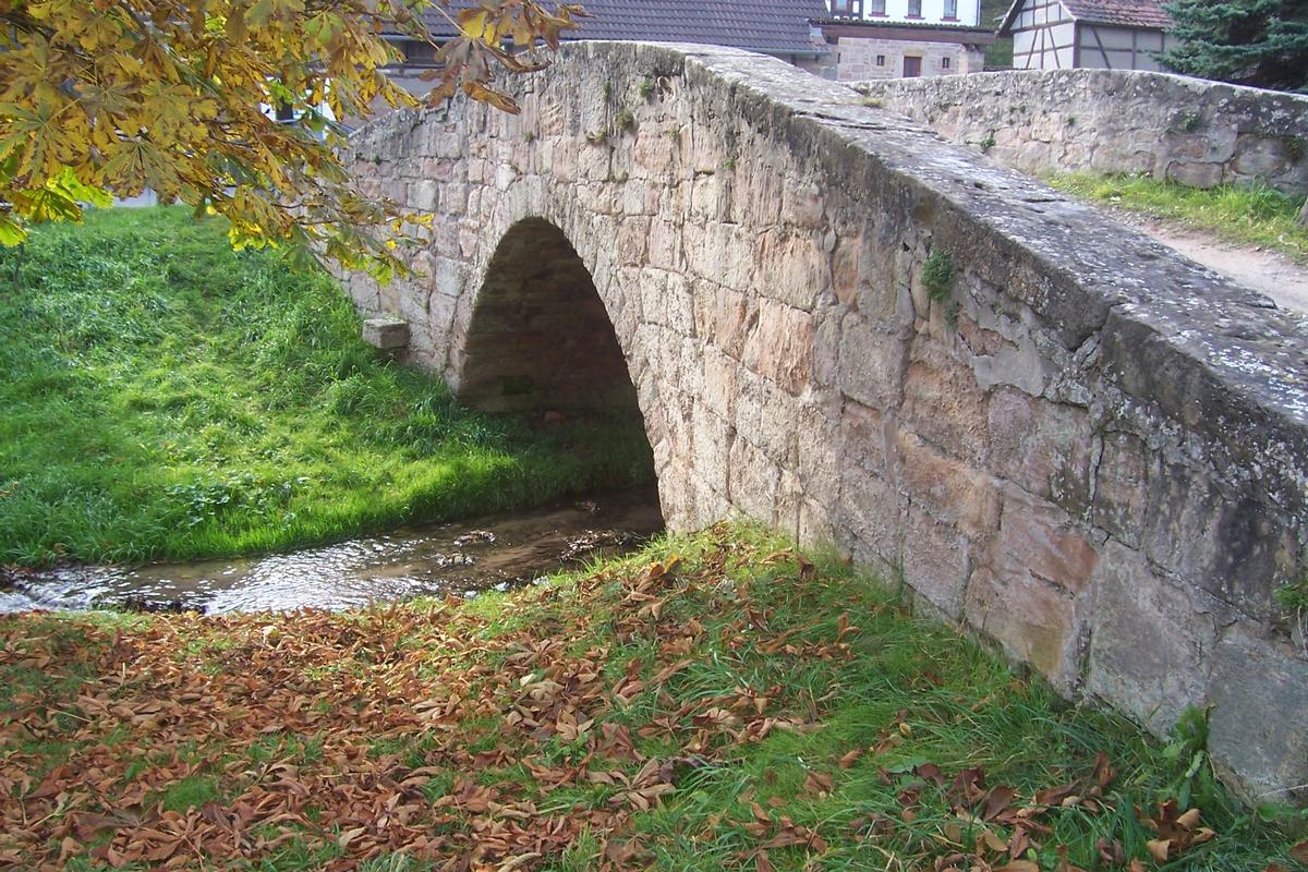 Brücke in Röbschütz, Thüringen 