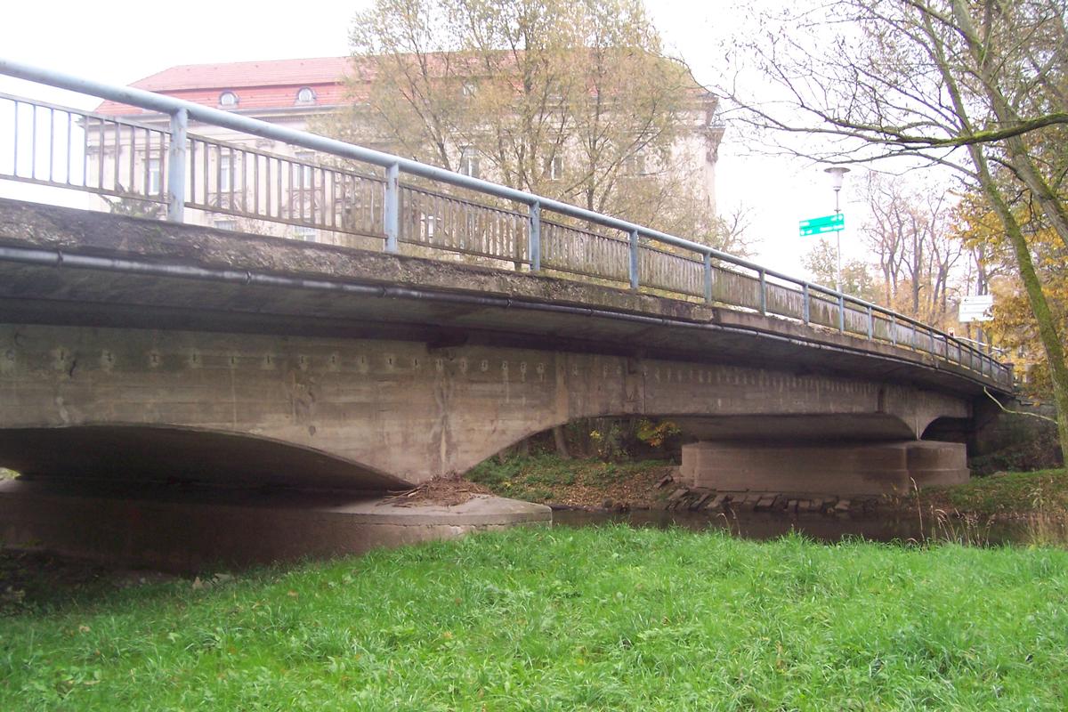 Bridge carrying the L 1124 across the Werra at Meiningen 