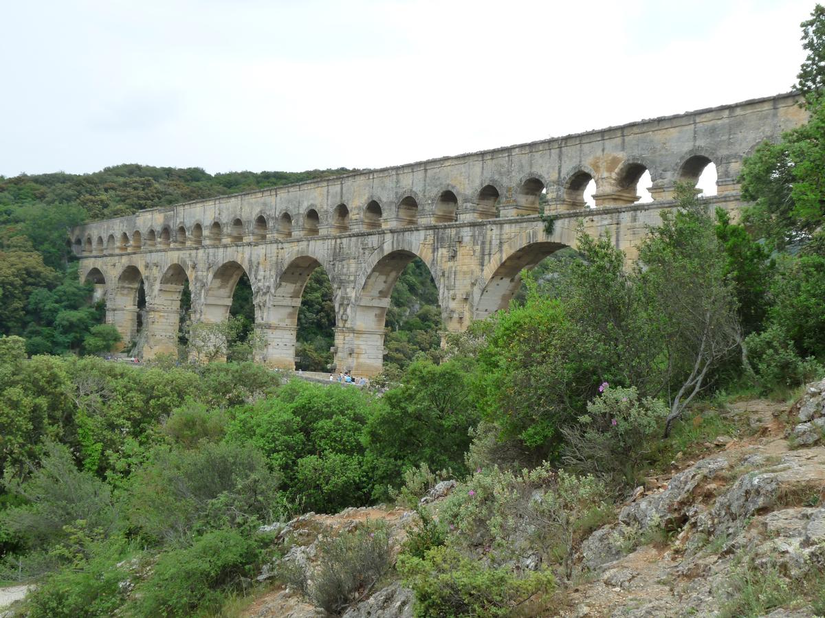 Frankreich, Provence, Pont du Gard 