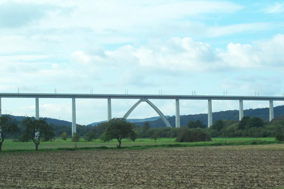 Viaduc sur la Fulda à Morschen 