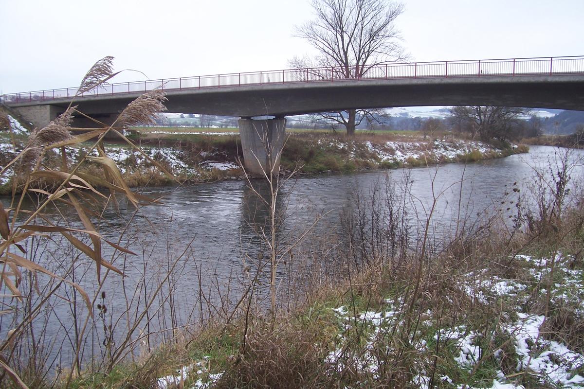 Brücke im Zuge der L 3403 zwischen Niederhone und Jestädt in Hessen 