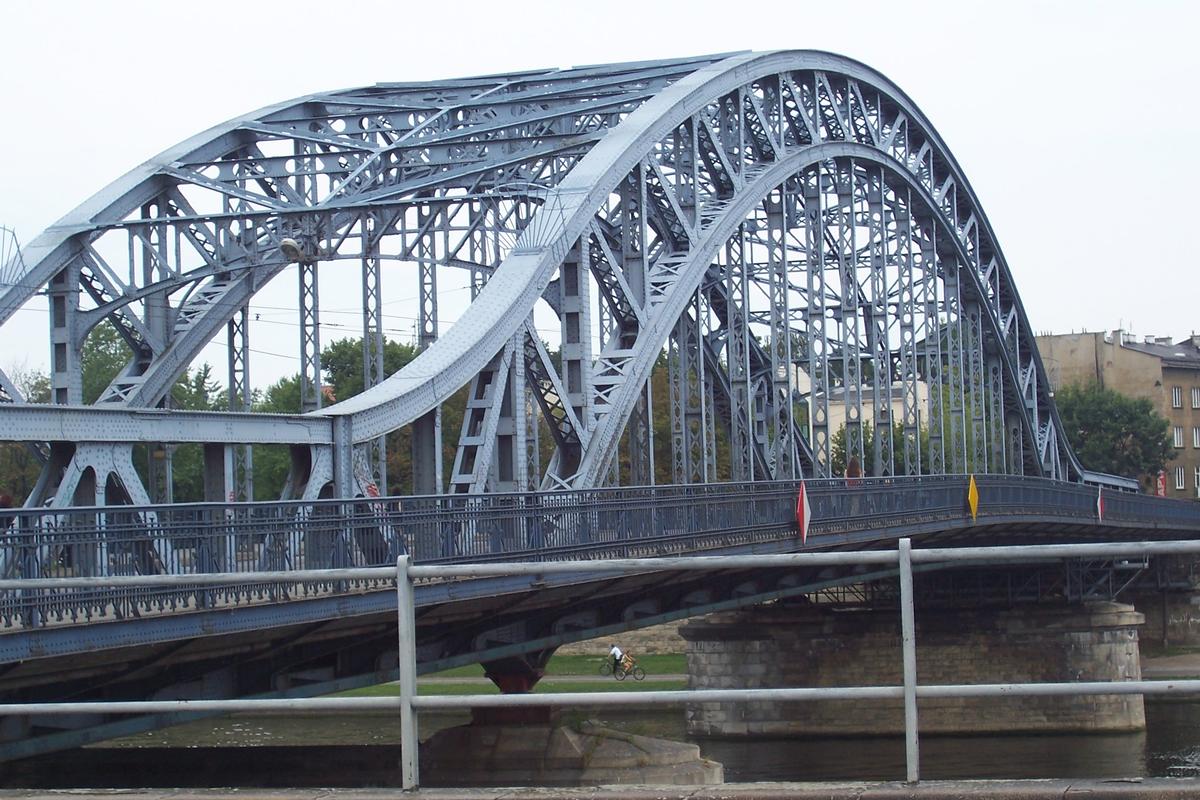 Most Józefa Pilsudskiego über die Weichsel in Krakau 