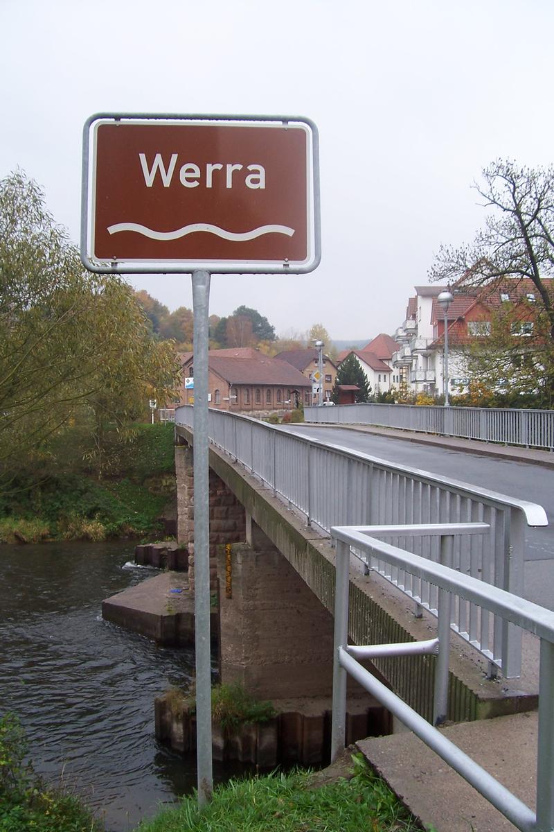 Pont de la L 2619 sur la Werra à Wasungen 