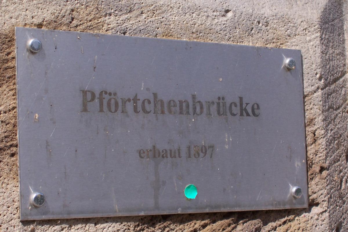 Pförtchenbrücke, Erfurt 