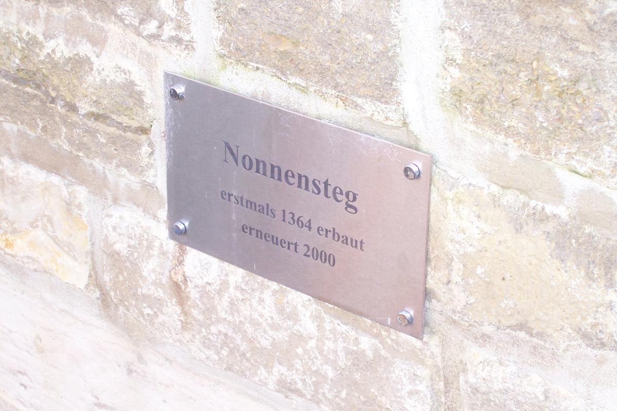 Nonnensteg, Erfurt 