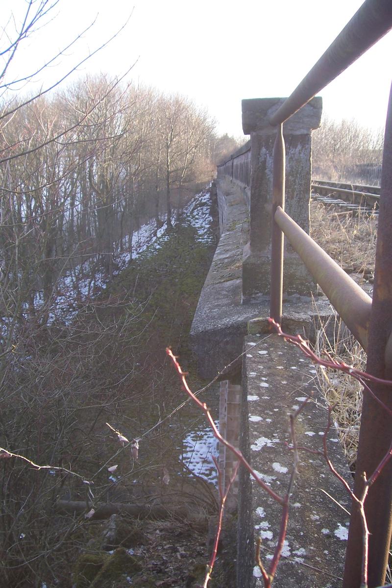Pont ferroviaire entre Kefferhausen et Dingelstädt franchissant la Unstrut 