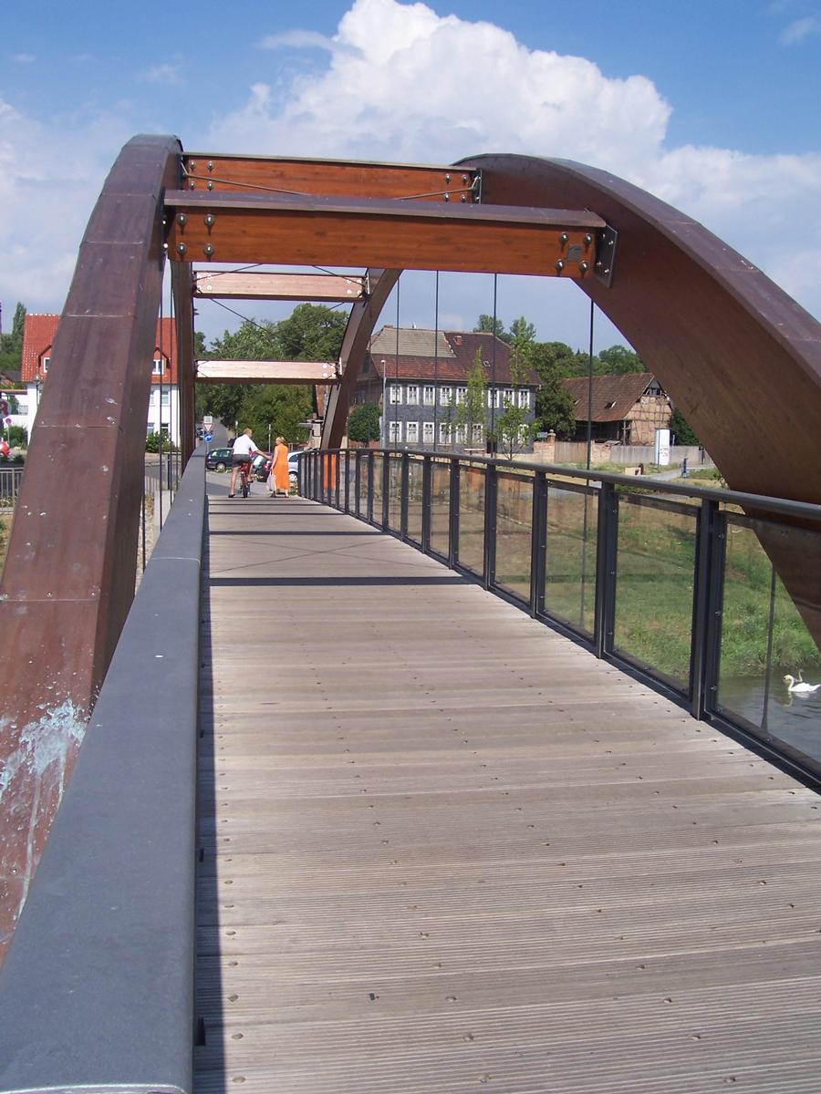 Brücke über die Wipper in Sondershausen, Thüringen 