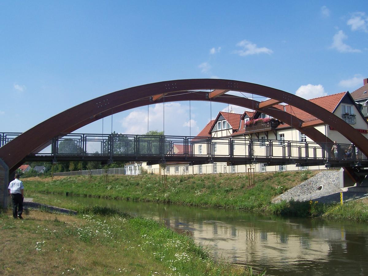 Brücke über die Wipper in Sondershausen, Thüringen 