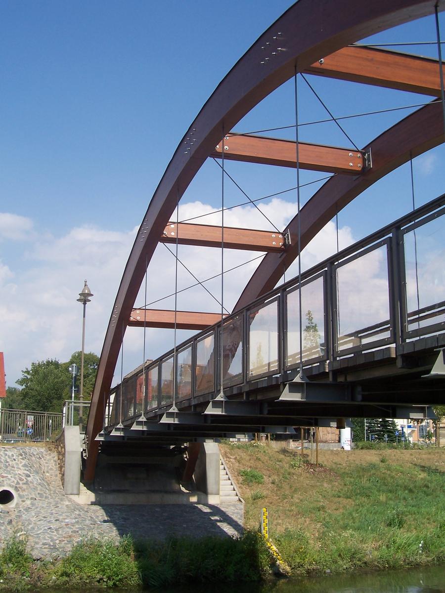 Brücke über die Wipper in Sondershausen, Thüringen 