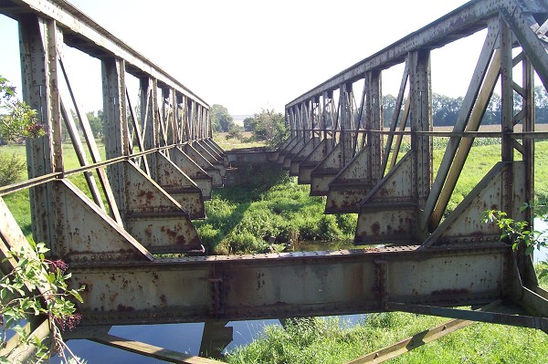 Kleinbahnbrücke Bollstedt, Mühlhausen, Thüringen 