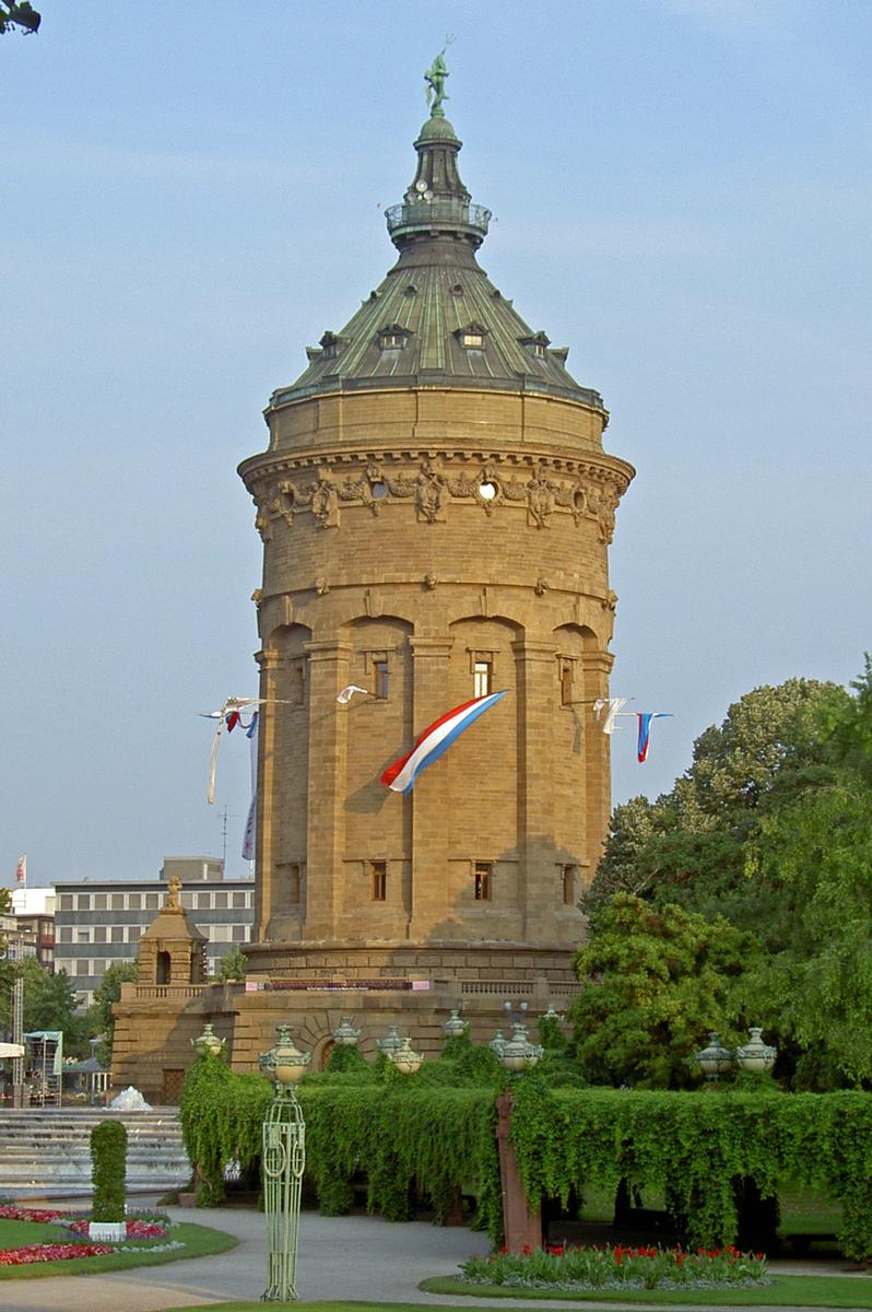Water Tower, Friedrichsplatz, Mannheim 