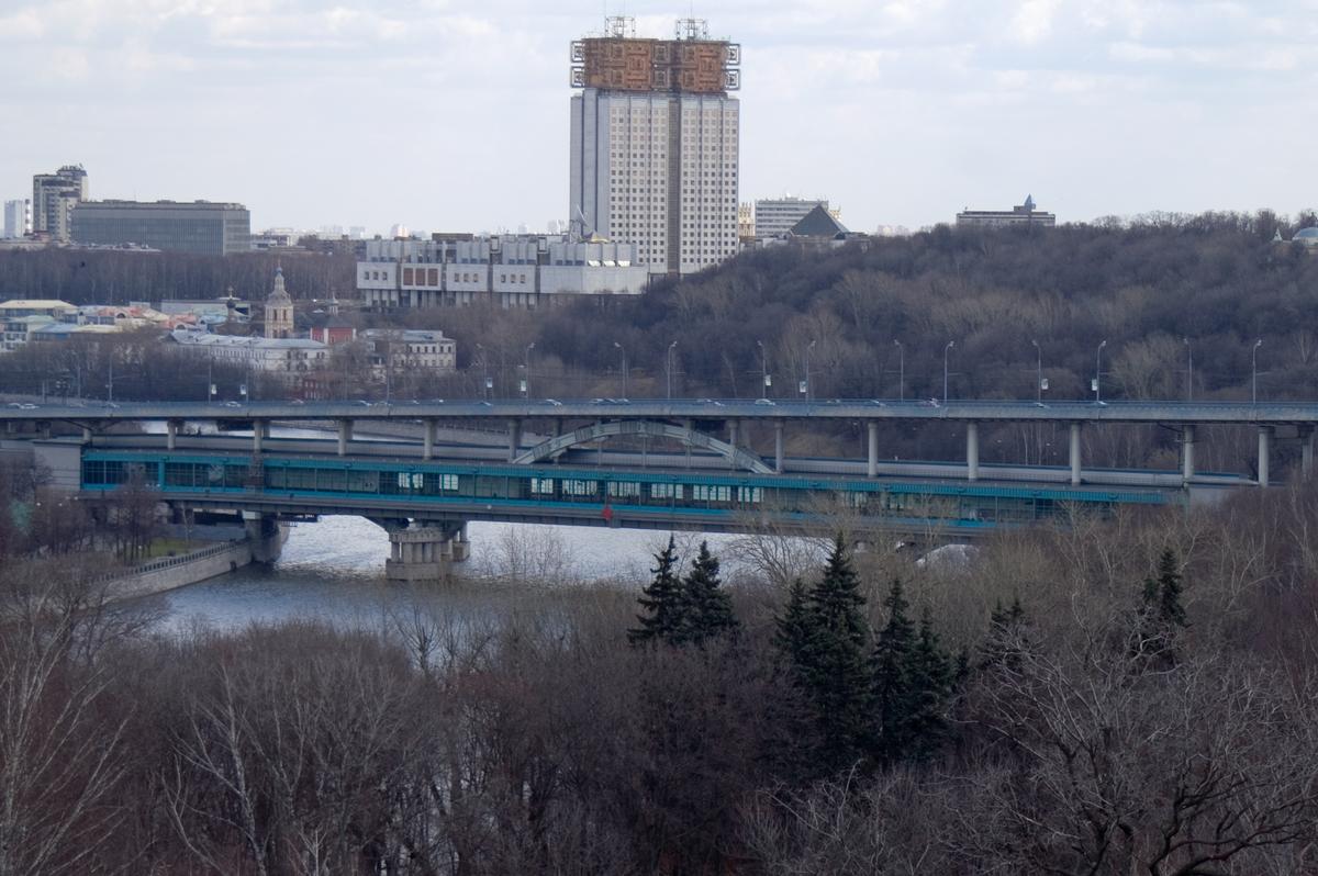 Metro-Brücke, Moskau 