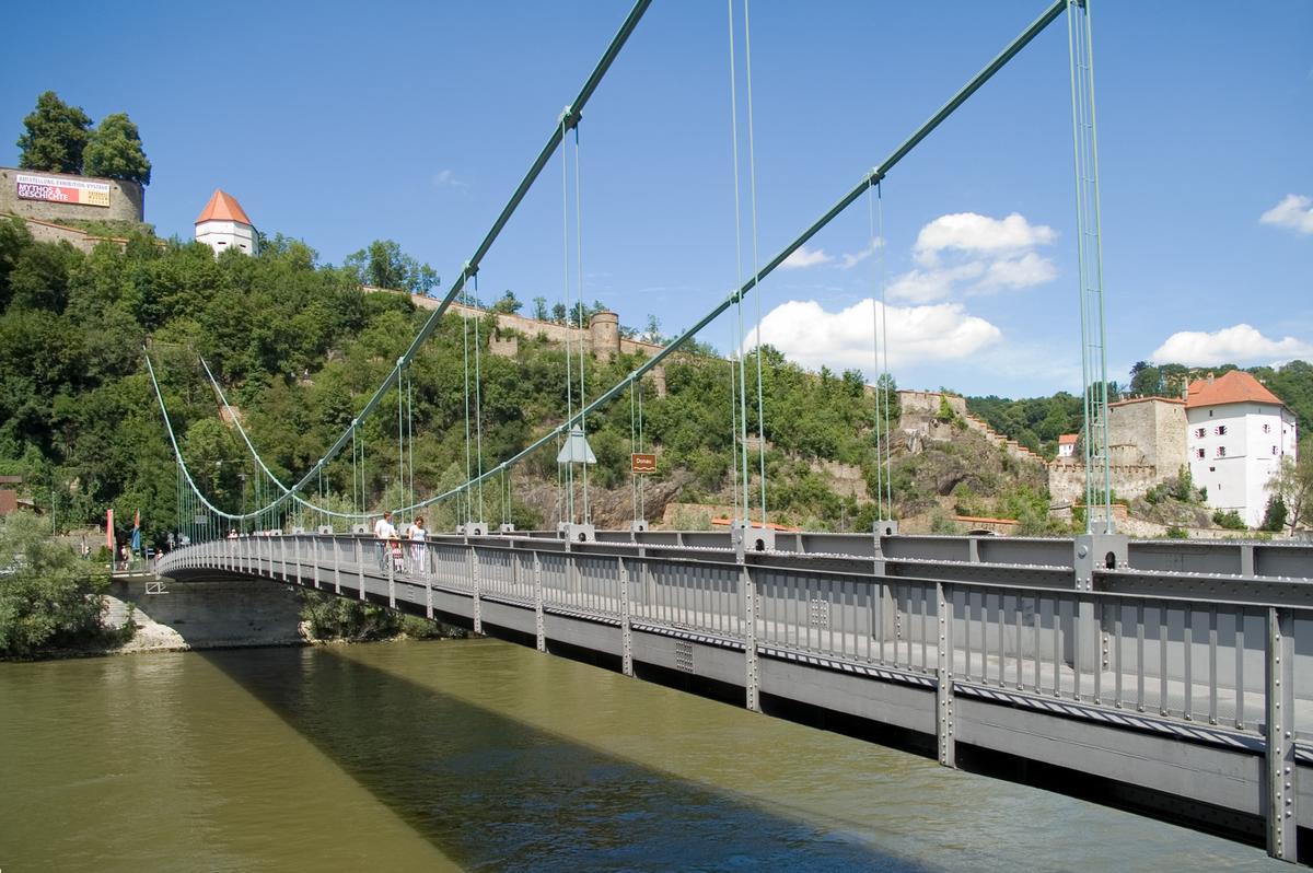 Die Luitpoldbrücke in Passau 