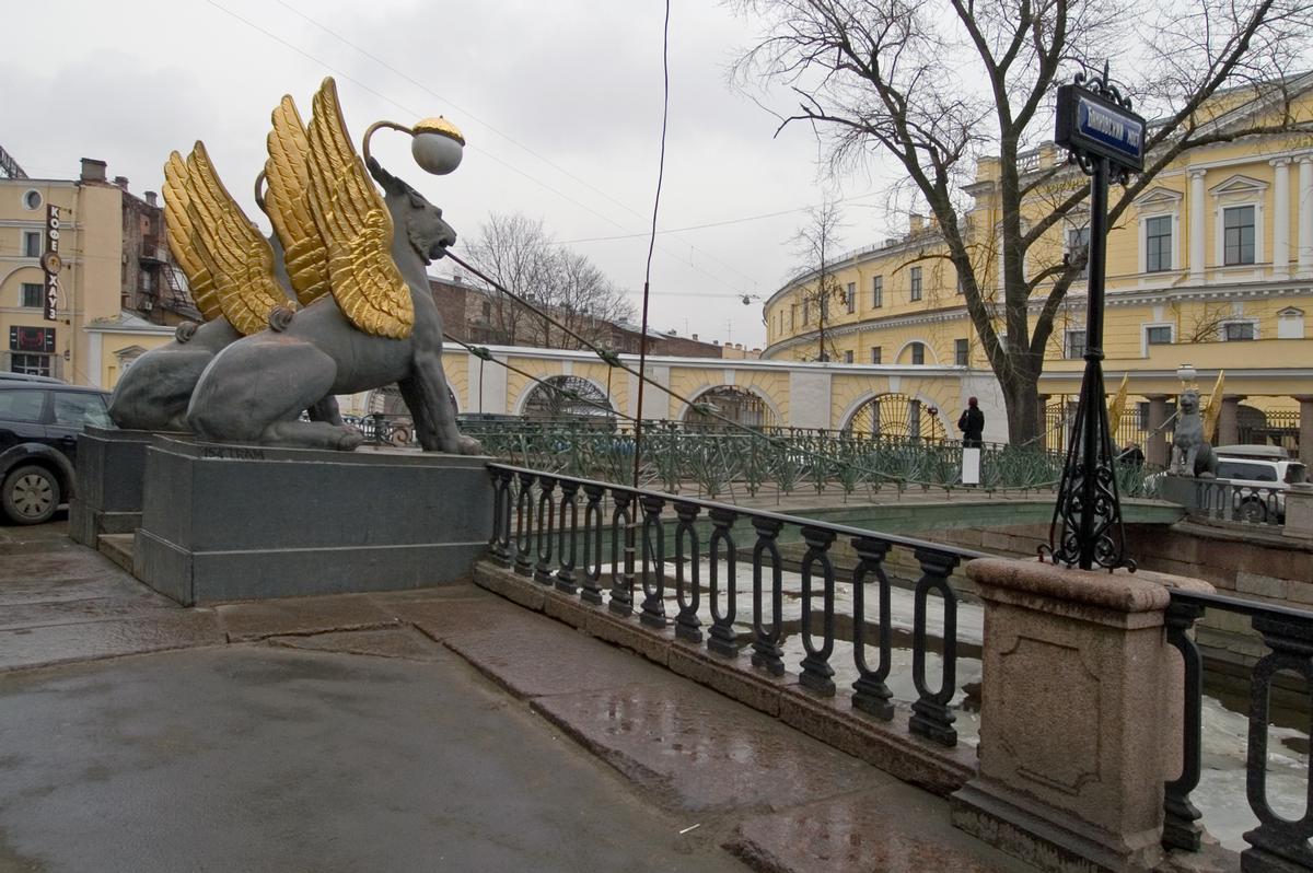 Pont de la Banque, Saint Pétersbourg 