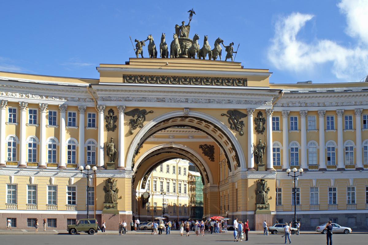General Staff Arch, Saint Petersburg 