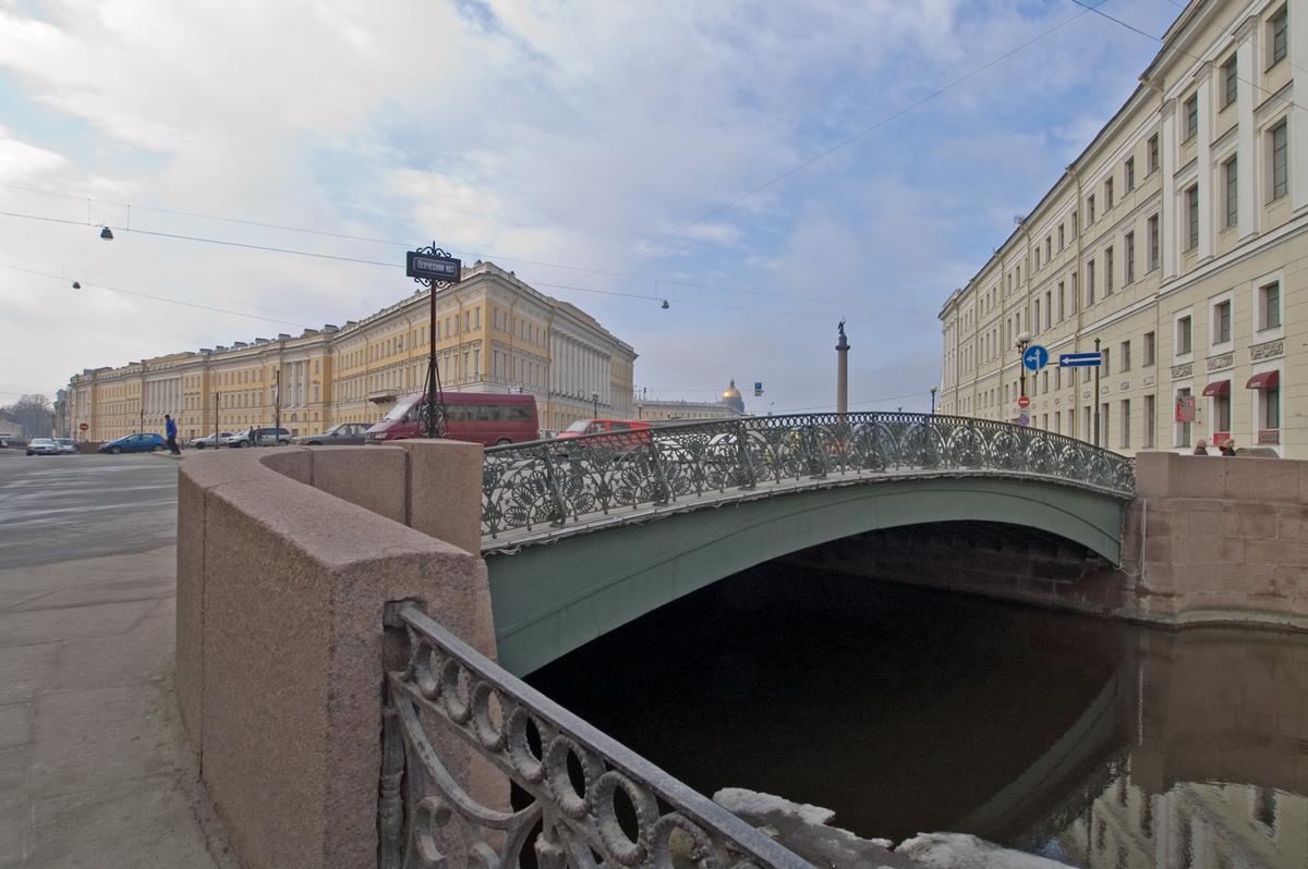 Pevcheskiy most, Saint Petersburg 