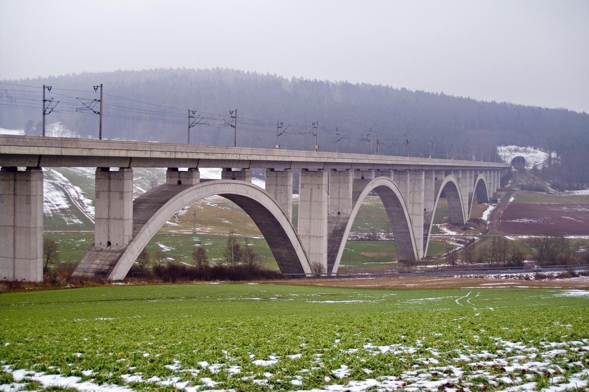 Wälsebach-Talbrücke, Neubaustrecke Hannover-Würzburg 