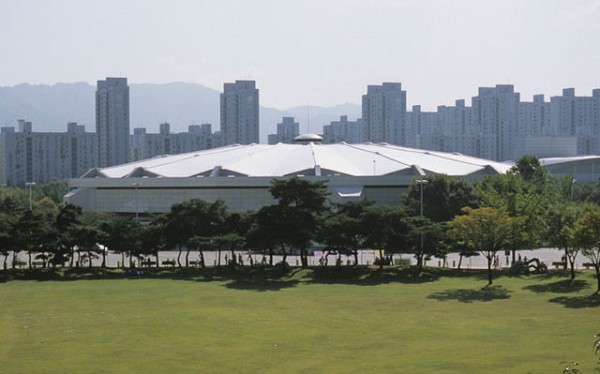 Olympische Fechthalle in Seoul 