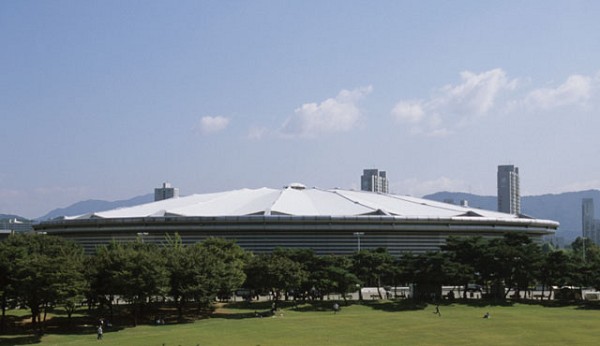 Olympische Gymnastikhalle in Seoul 