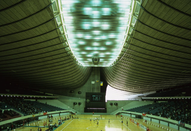 Erste Sporthalle des Yoyogi-Nationalstadions 