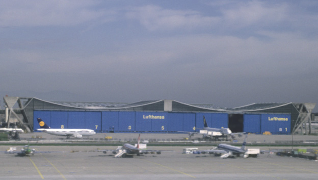 Hangar technique V de la Lufhansa 