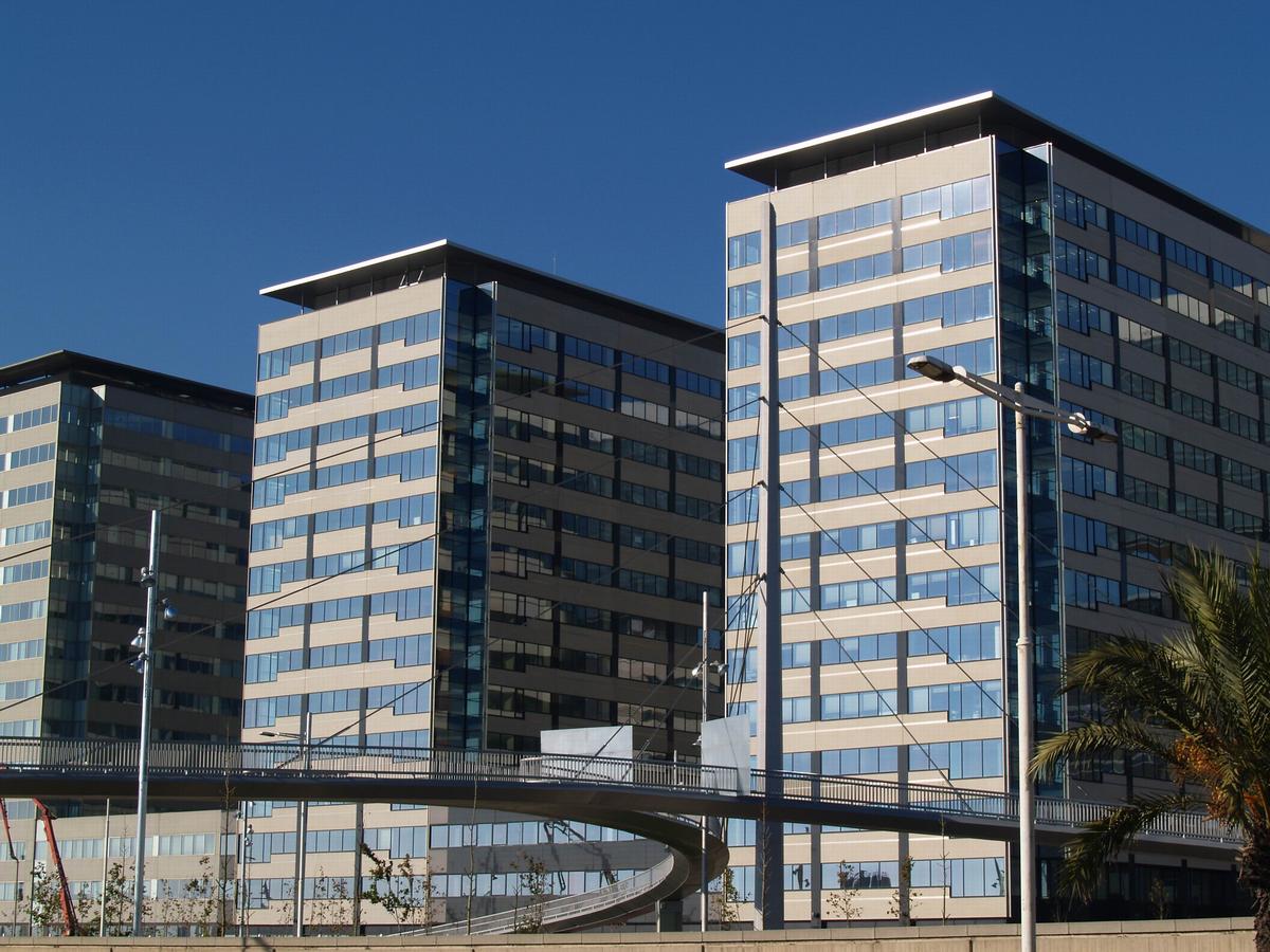 Pasarela de las Glorias Catalanas, Barcelona 