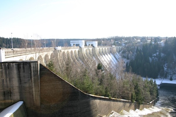 Vesdre Dam at Eupen 