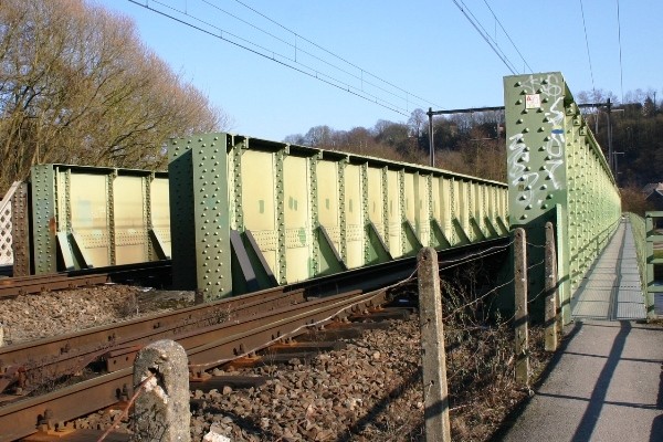Ourthe Railroad Bridge at Souverain-Pré 