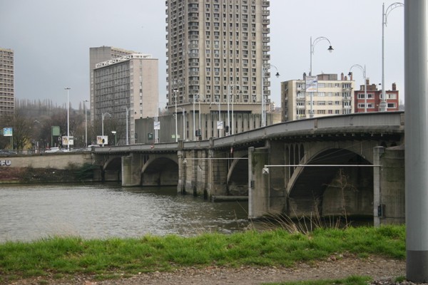 Die Atlas-Brücke in Lüttich 