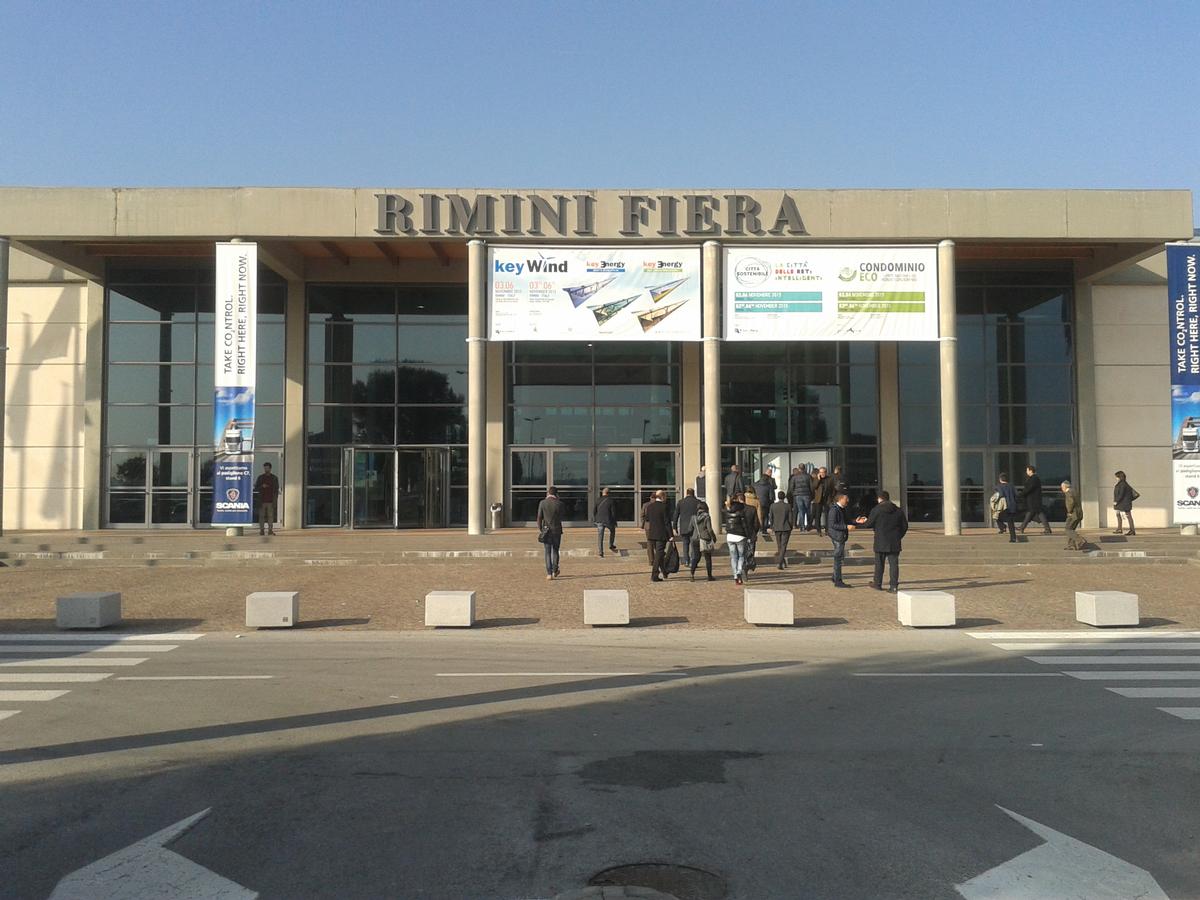 Rimini Exposition Center, eastern gate 