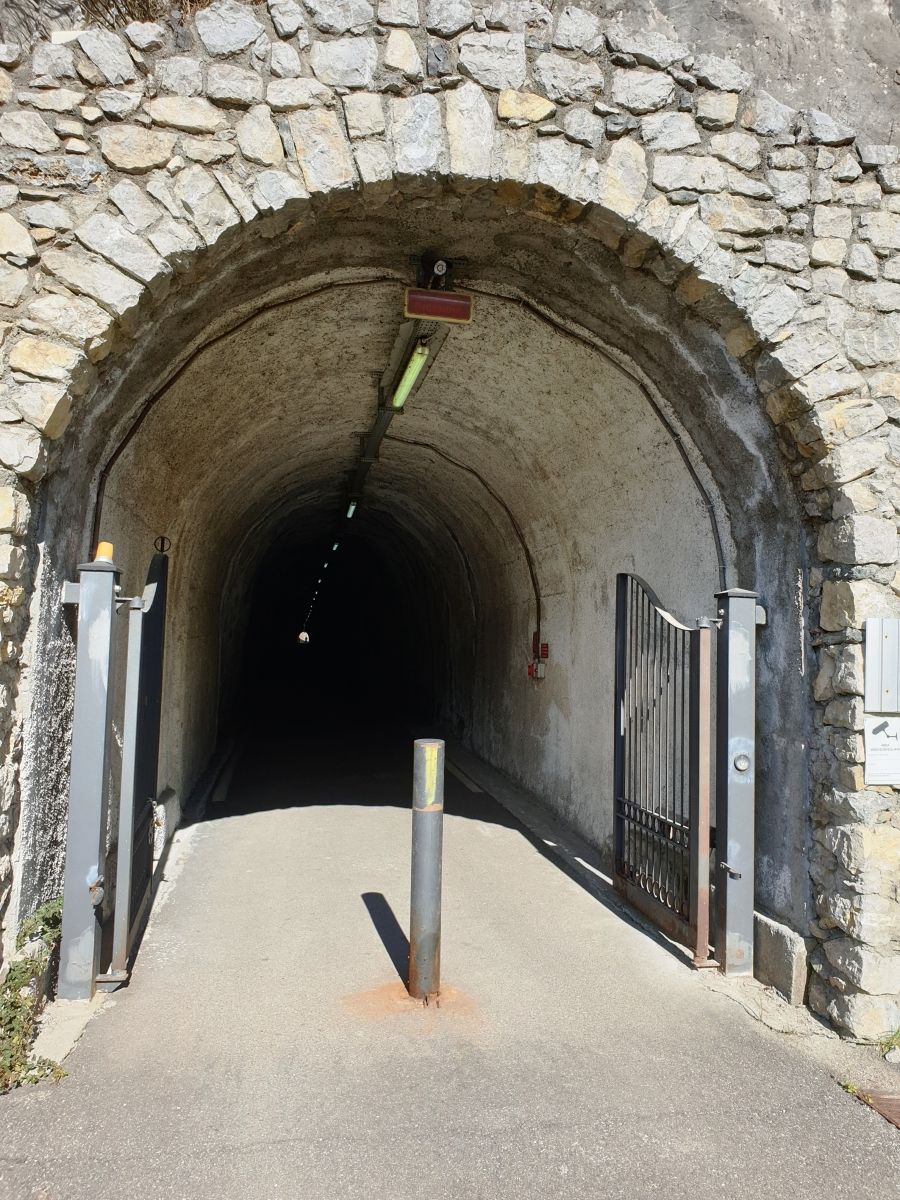 Cividate pedestrian and bicycle Tunnel southern portal 