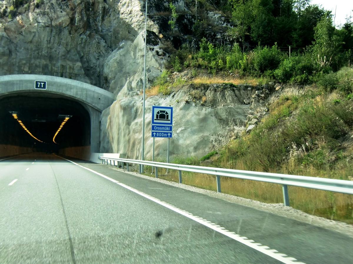 Orosmäki Tunnel western portals 