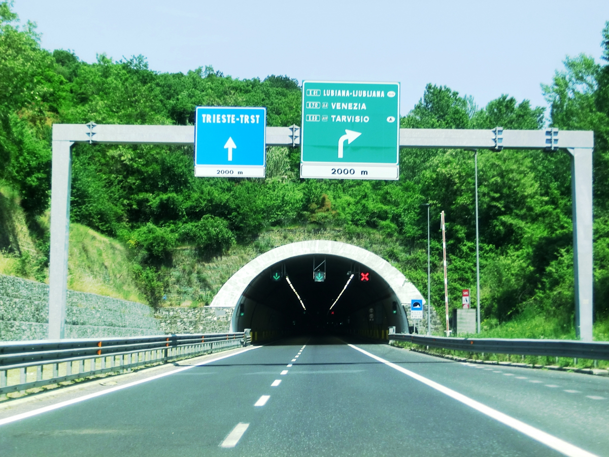 Monte d'Oro Tunnel southern portal 