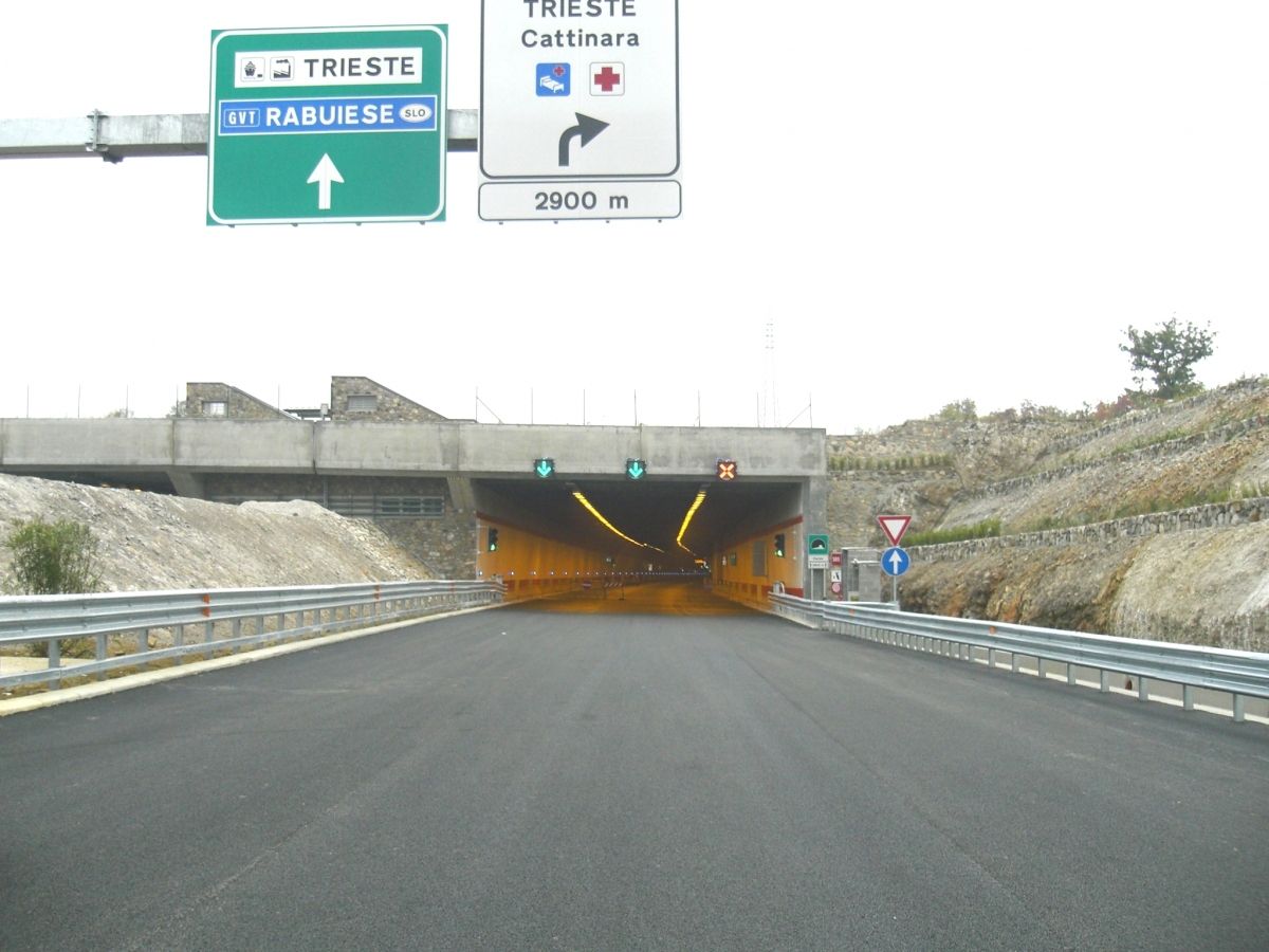 Carso Tunnel northern portal 