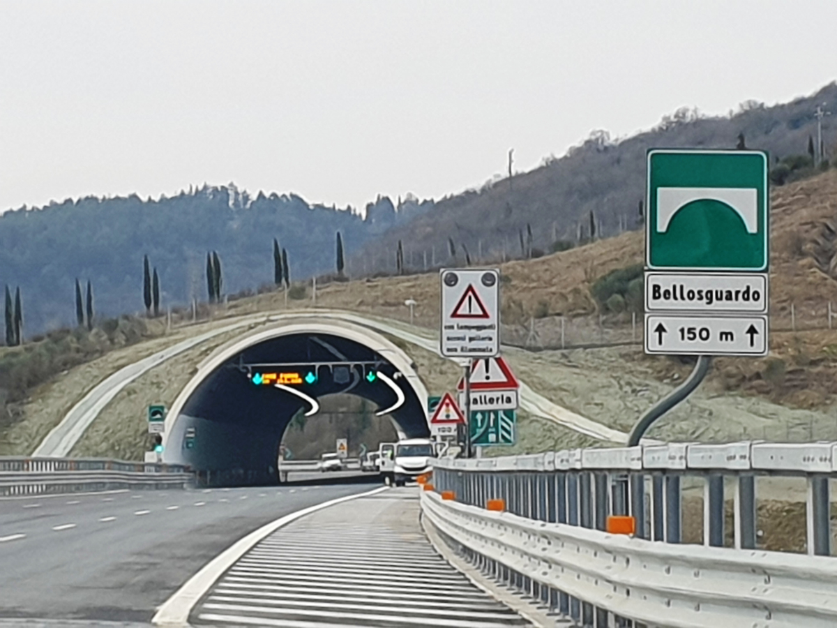 Bellosguardo Viaduct (2022) and Case Forno Tunnel 