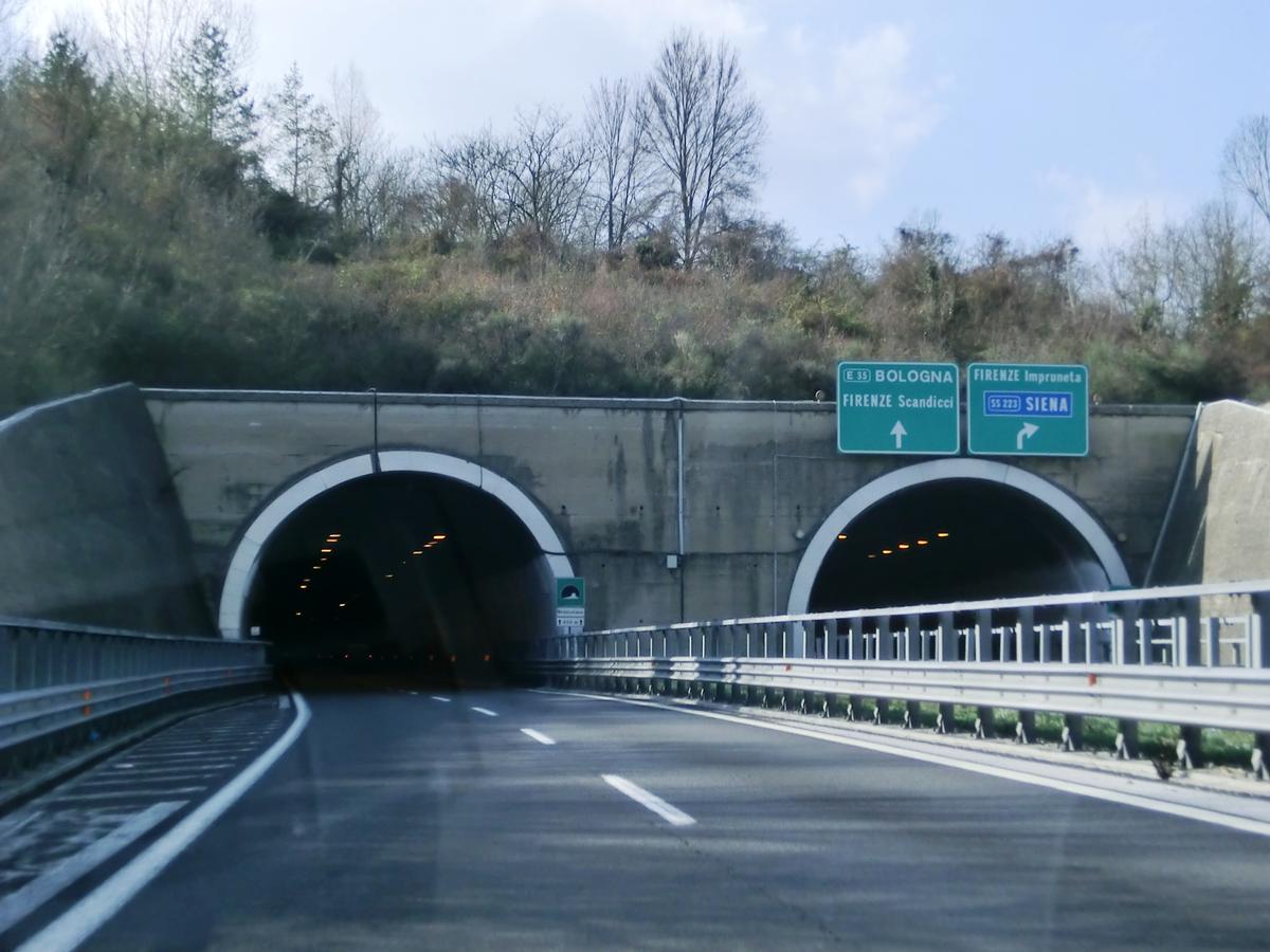 Brancolano Tunnel southern portals 