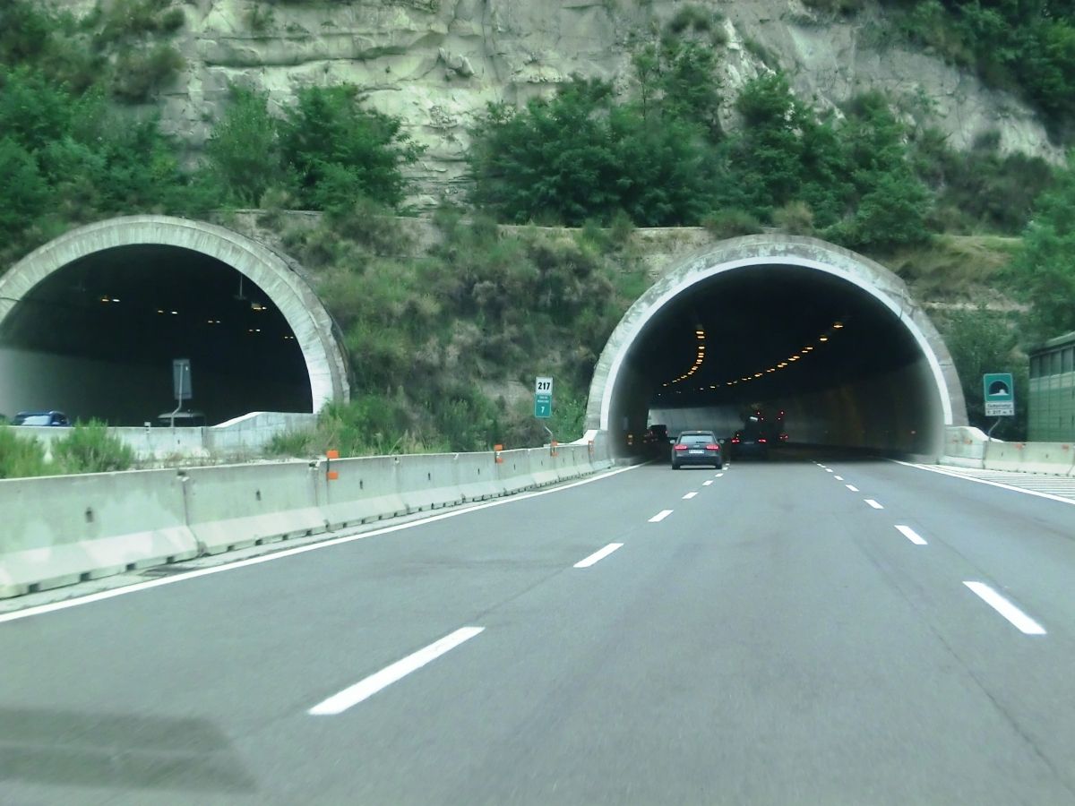 Campolungo Tunnel southern portals 