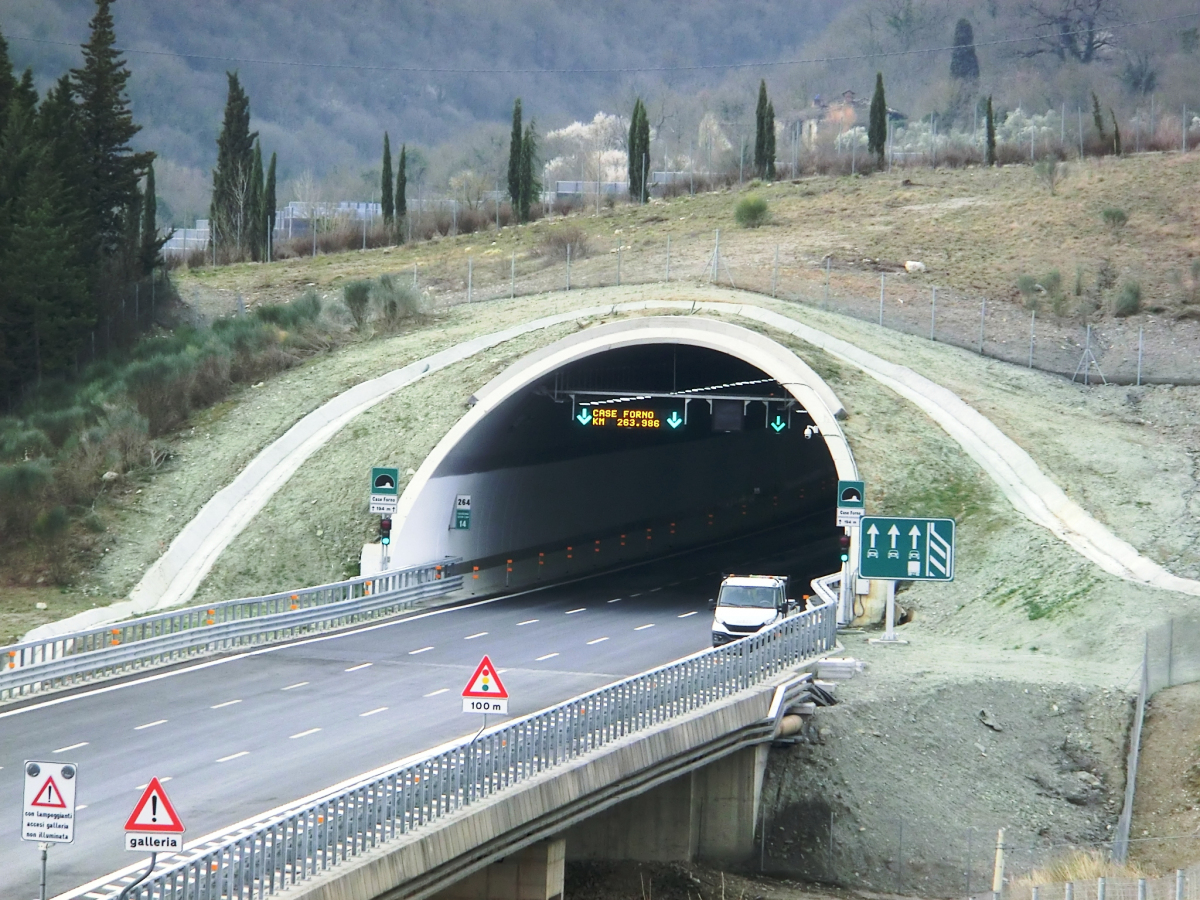 Case Forno Tunnel northern portal 