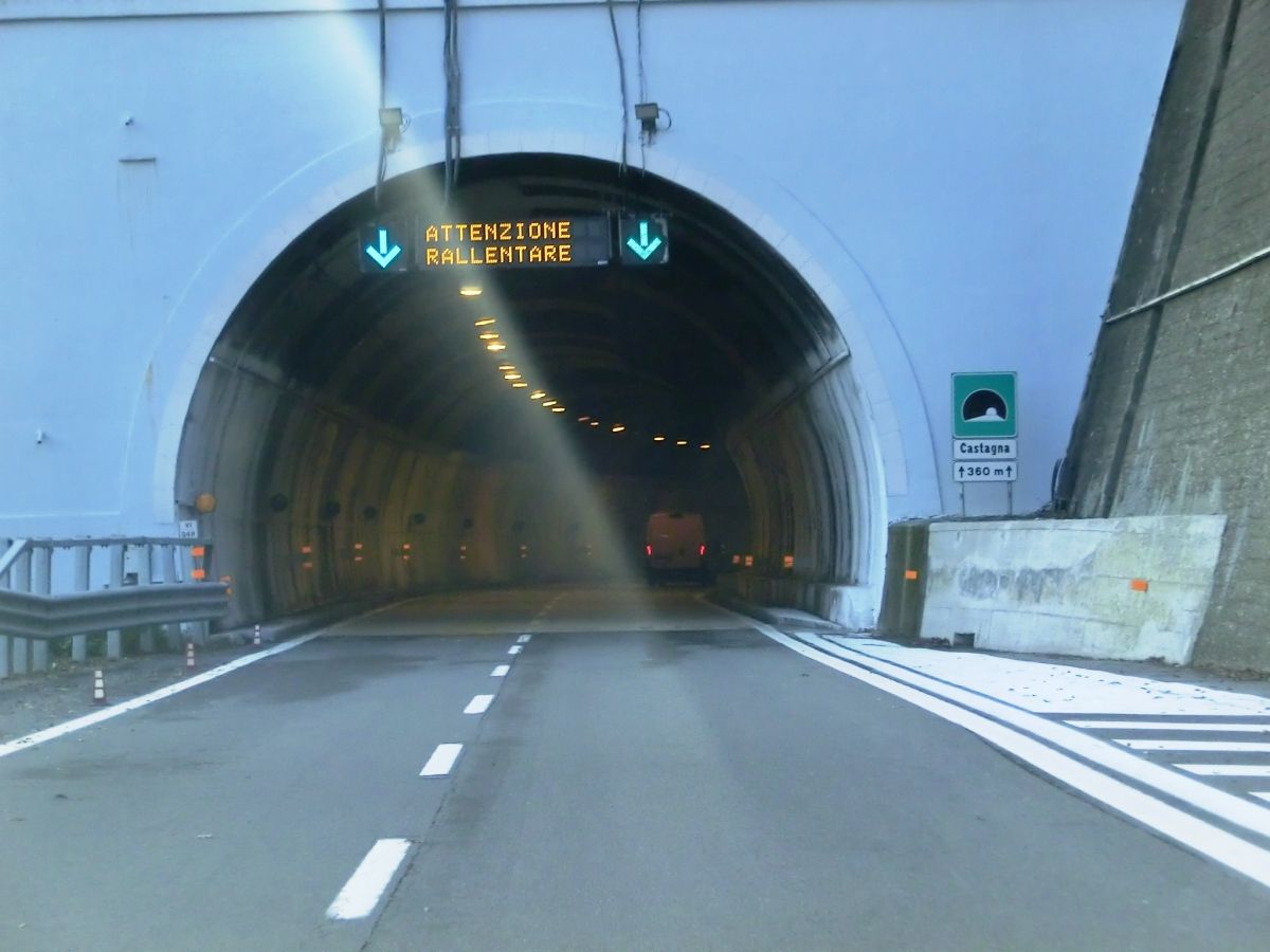 Castagna Tunnel northern portal 