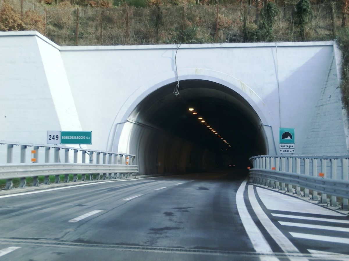Castagna Tunnel southern portal 